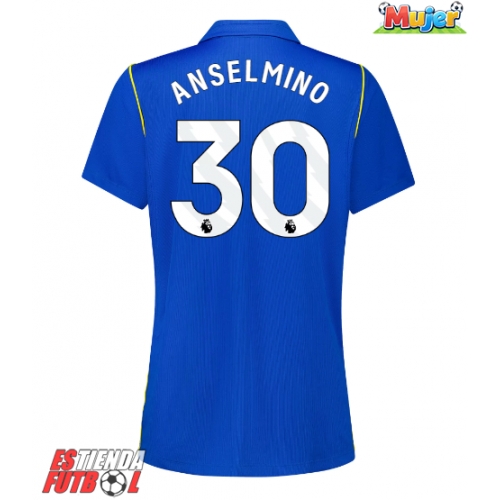 Chelsea Aaron Anselmino #30 Primera Equipación Mujer 2026-27 Manga Corta